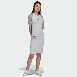 Adidas Logo Play Midi Sport Dress